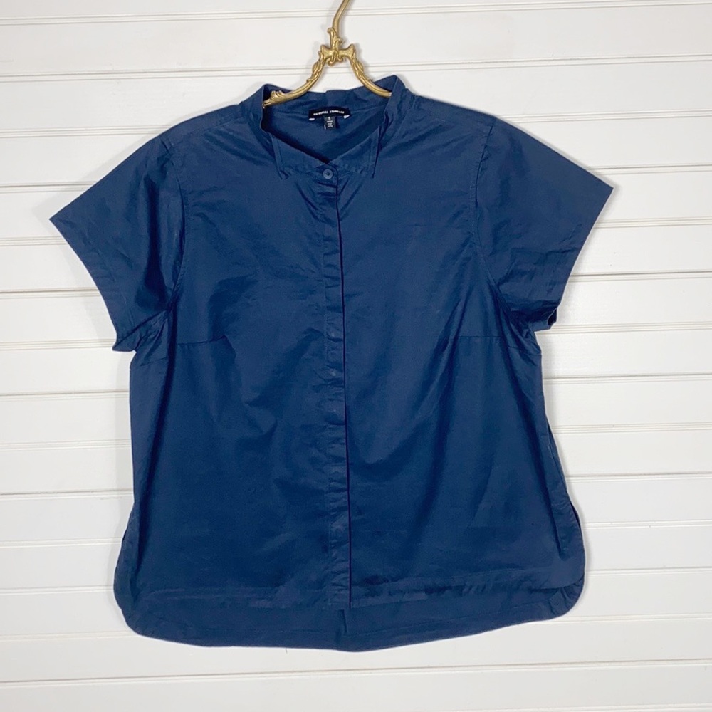 Universal Standard Tuxedo Collar Shirt S (14-16)